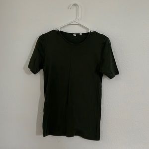 Kotn Cotton Crew T-shirt in Dark Green